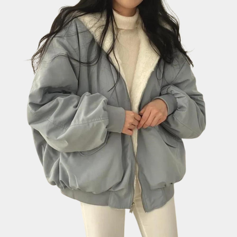 Livia | Women's Fleece-Lined Hooded Jacket