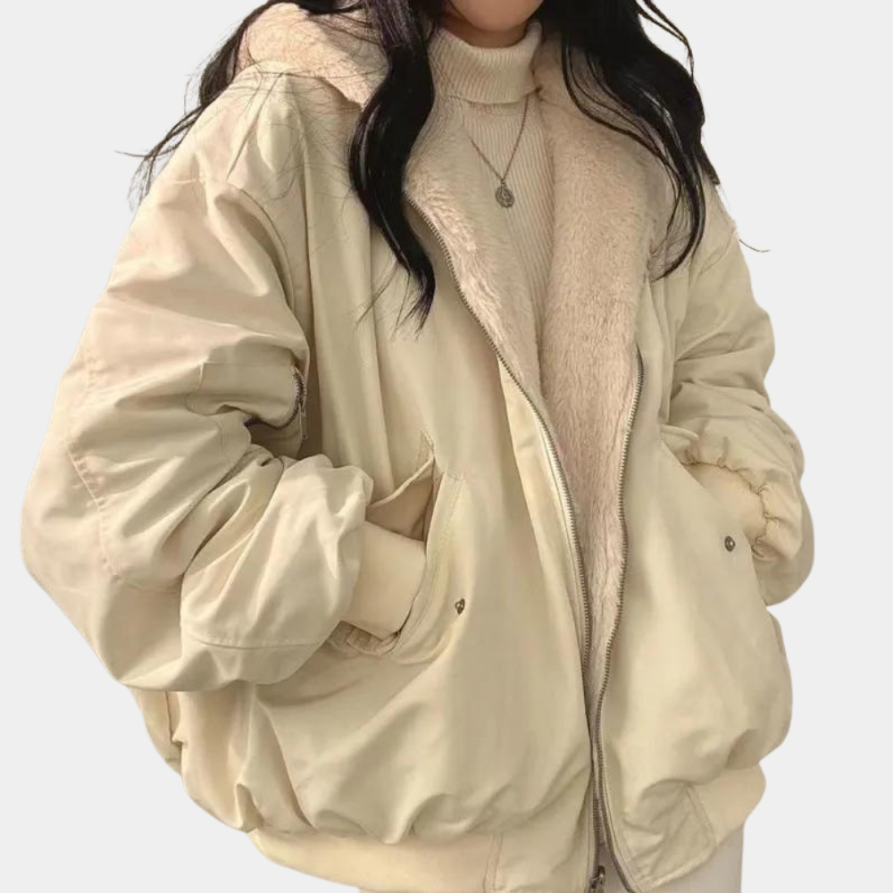 Livia | Women's Fleece-Lined Hooded Jacket