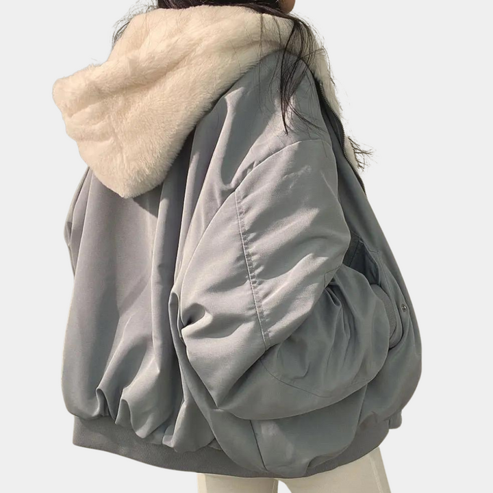 Livia | Women's Fleece-Lined Hooded Jacket