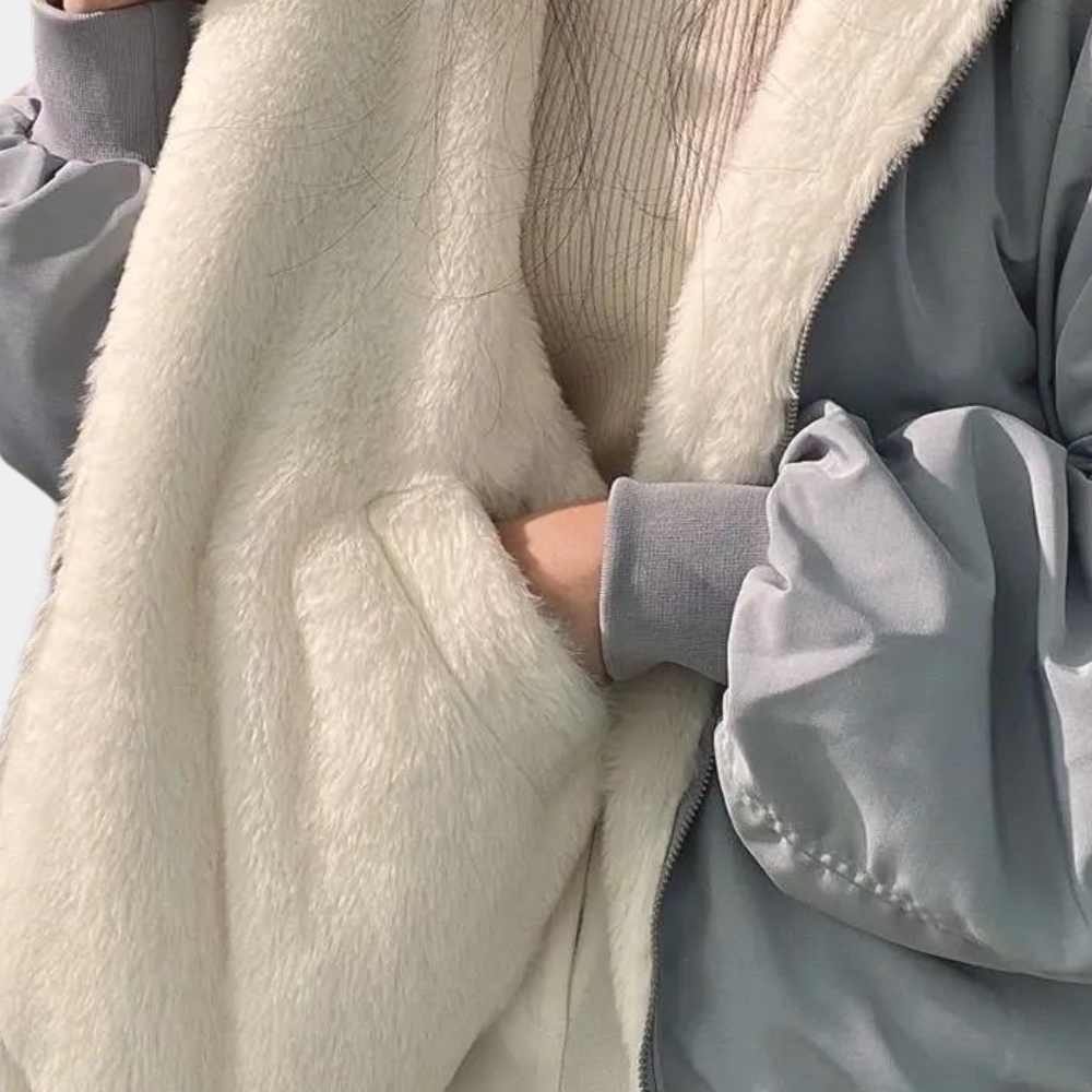 Livia | Women's Fleece-Lined Hooded Jacket