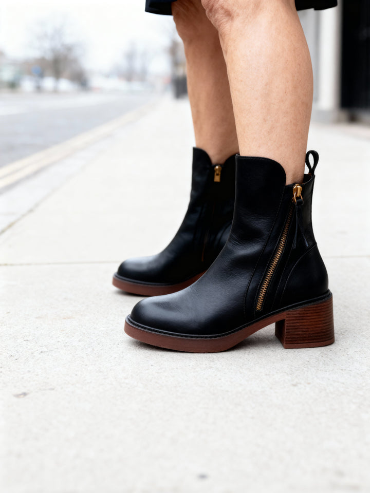 Honor | Women's Block Heel Ankle Boots