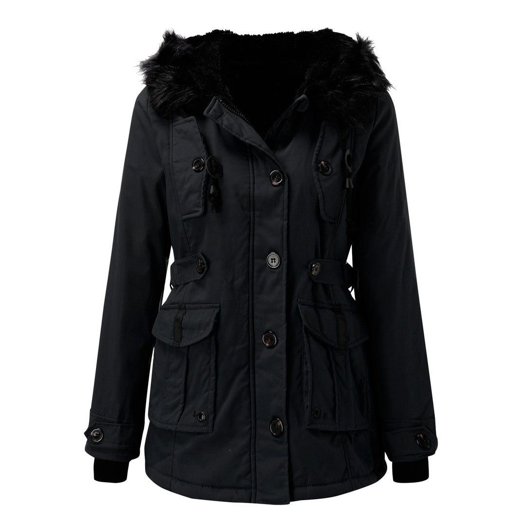 Rona | Women’s Thick Hooded Cold Weather Parka Coat