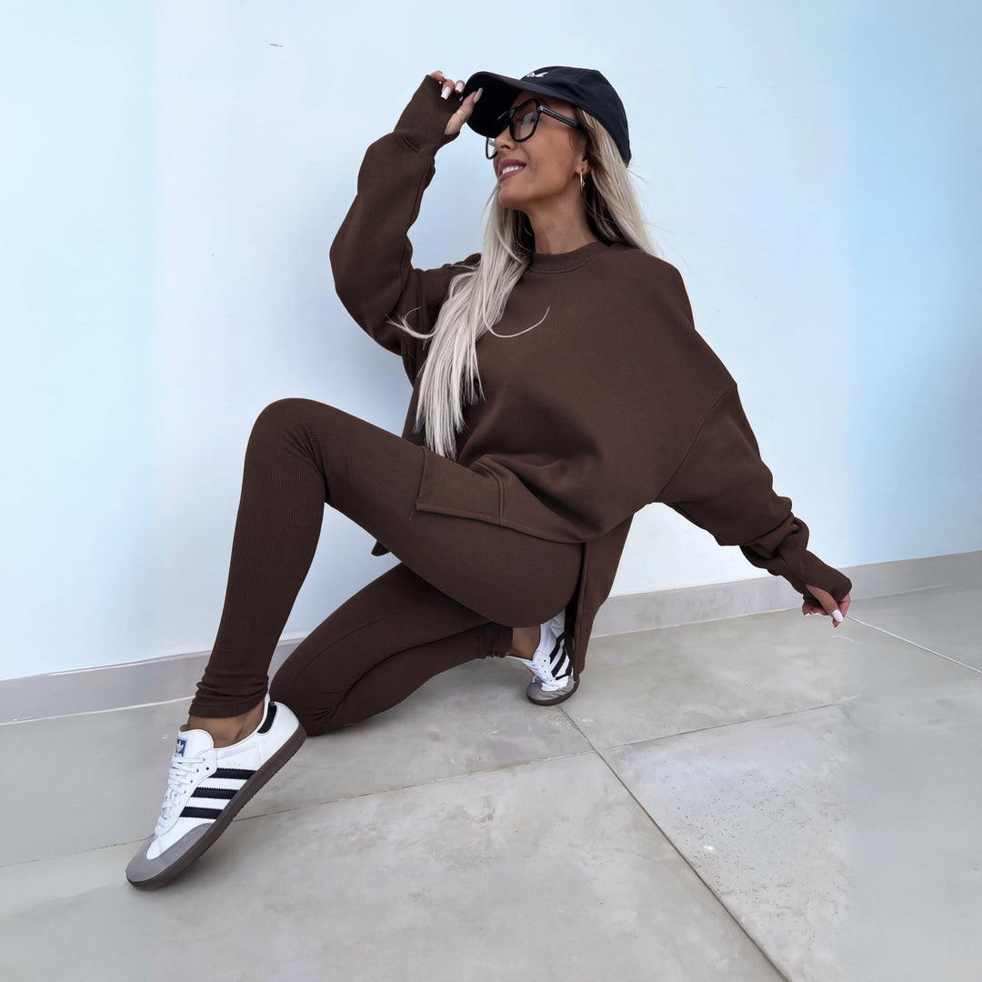 Sophie | Women's Relaxed Sweatshirt & Trousers Set