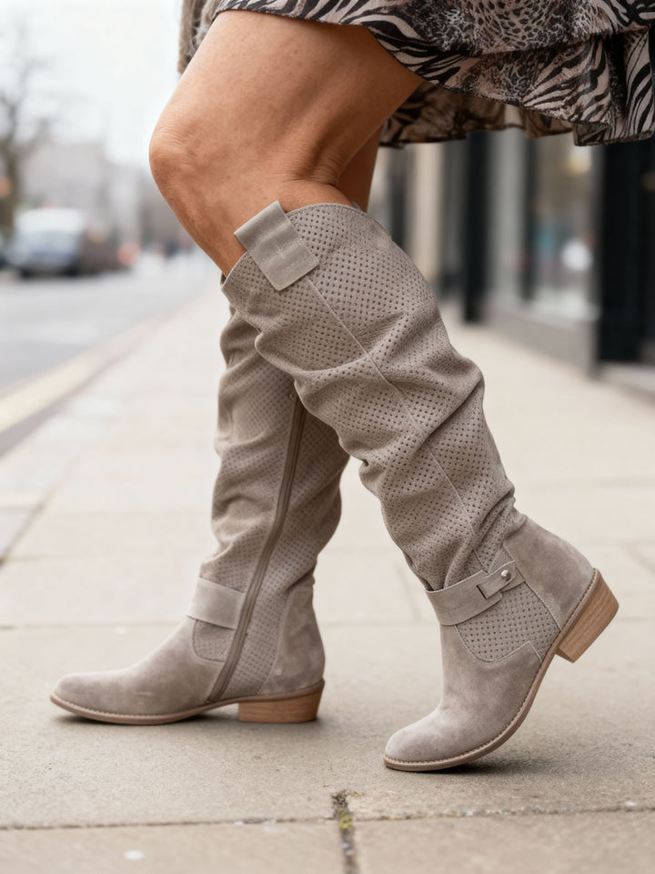 Dorothea | Women's Knee-High Slouch Boots