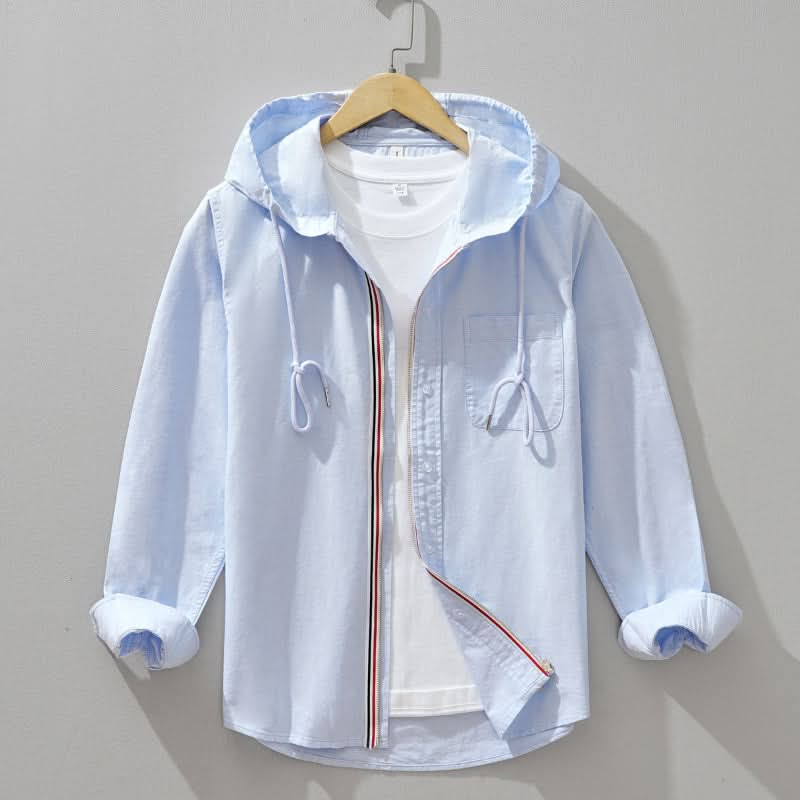 Arden | Linen-Blend Hooded Pullover
