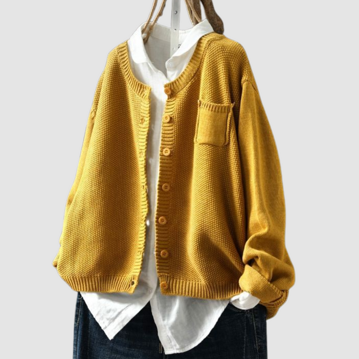 Margot | Women's Button-Up Knit Cardigan
