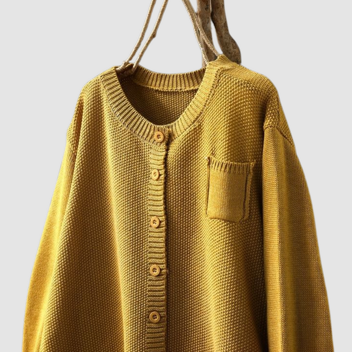 Cecily | Women’s Relaxed Knit Cardigan with Button Front