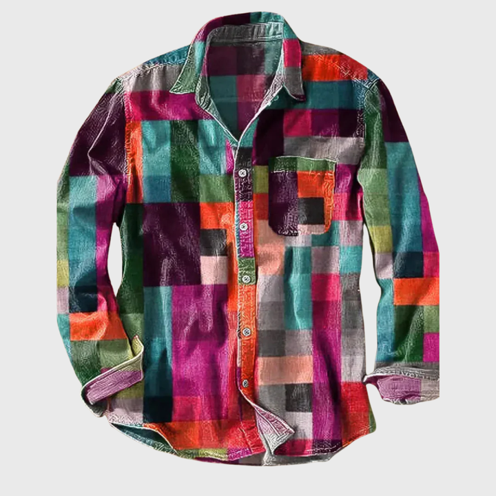 Marlow | Colour Block Vintage Shirt