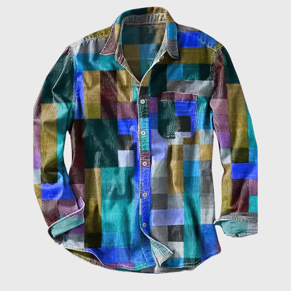 Marlow | Colour Block Vintage Shirt