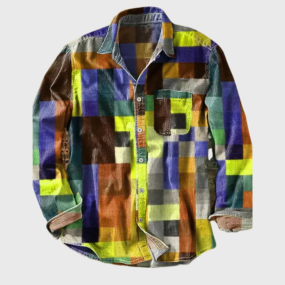 Marlow | Colour Block Vintage Shirt