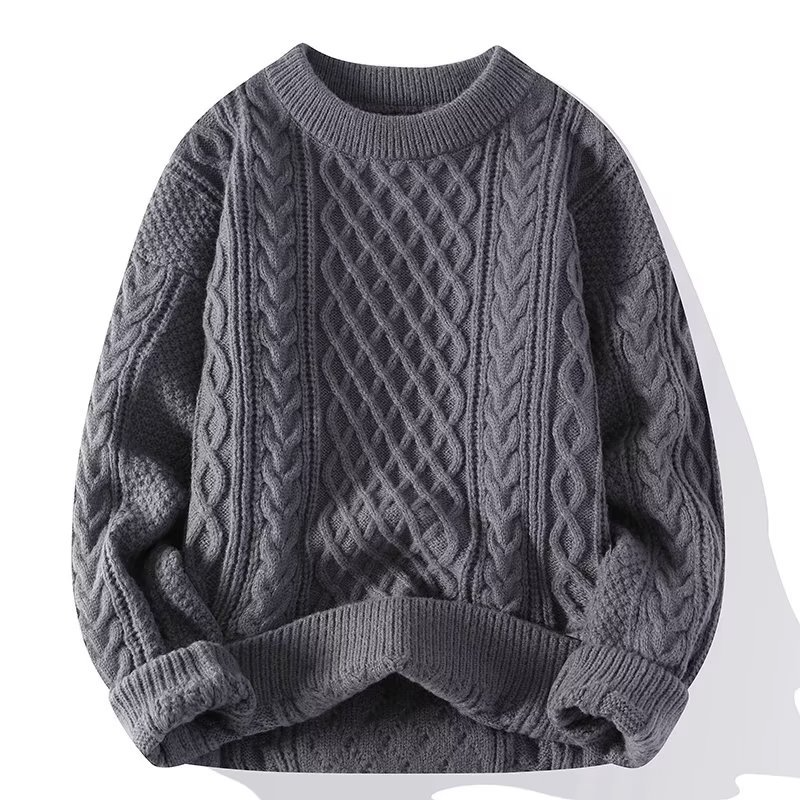 Elspeth | Women's Cable Knit Crew Neck Jumper