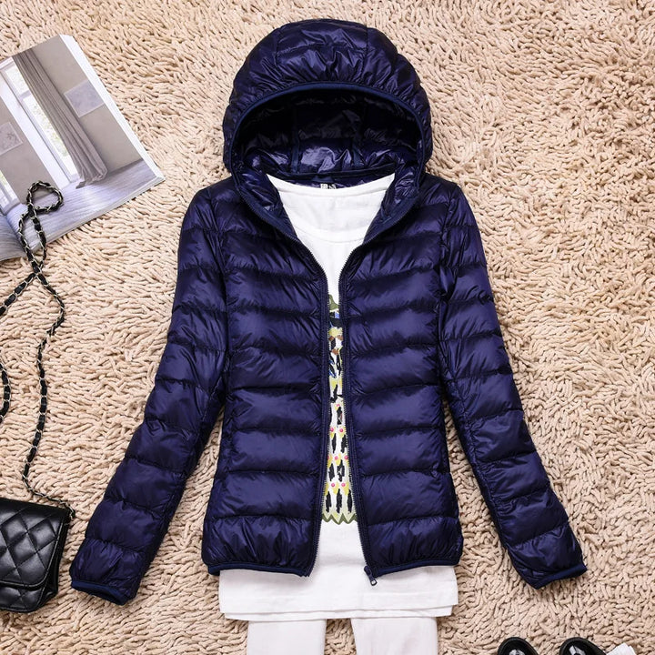 Freya | Women's Lightweight Hooded Down Jacket