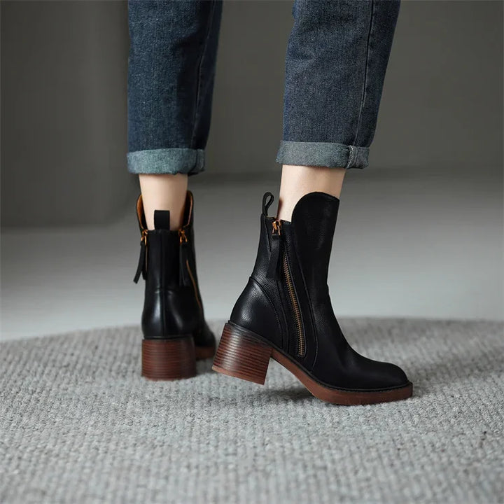 Honor | Women's Block Heel Ankle Boots