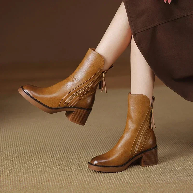 Honor | Women's Block Heel Ankle Boots