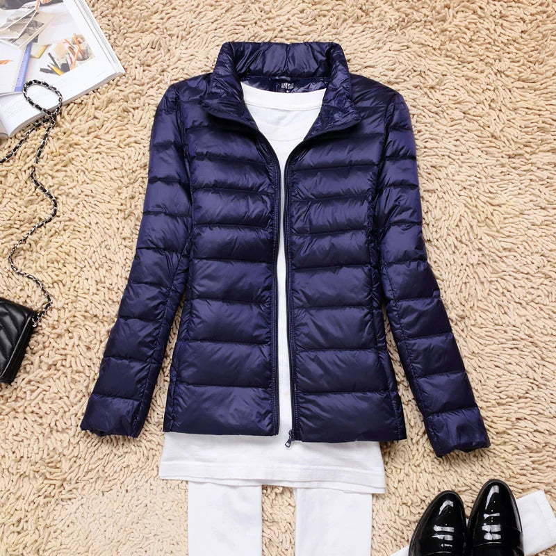 Freya | Women's Lightweight Hooded Down Jacket