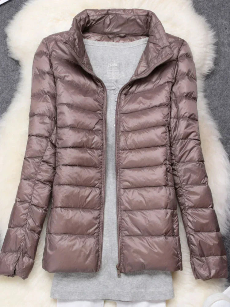 Freya | Women's Lightweight Hooded Down Jacket