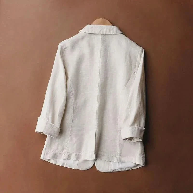 Camilla | Women’s Relaxed Linen Look Blazer