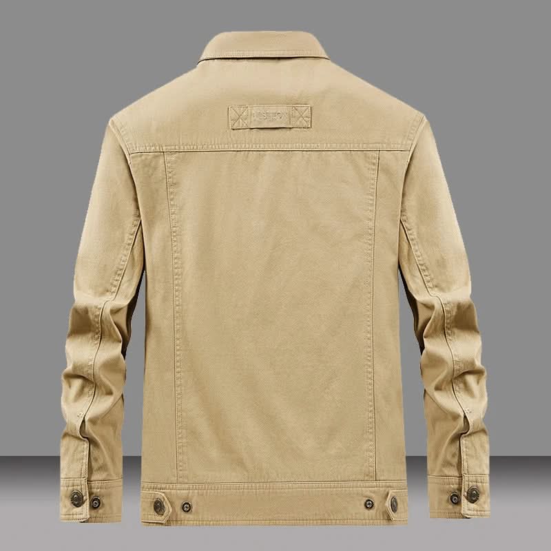 Arthur | Men’s Utility Field Jacket with Snap Fastening