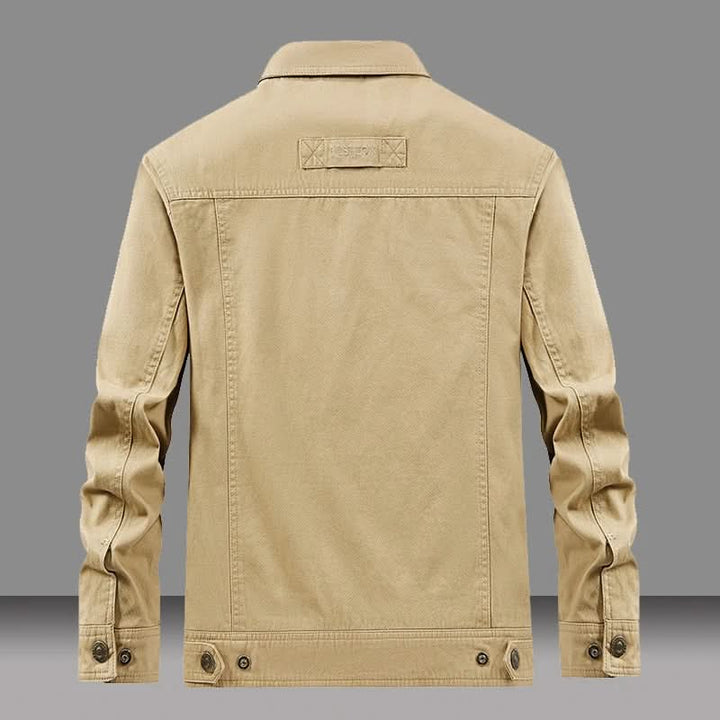 Arthur | Men’s Utility Field Jacket with Snap Fastening
