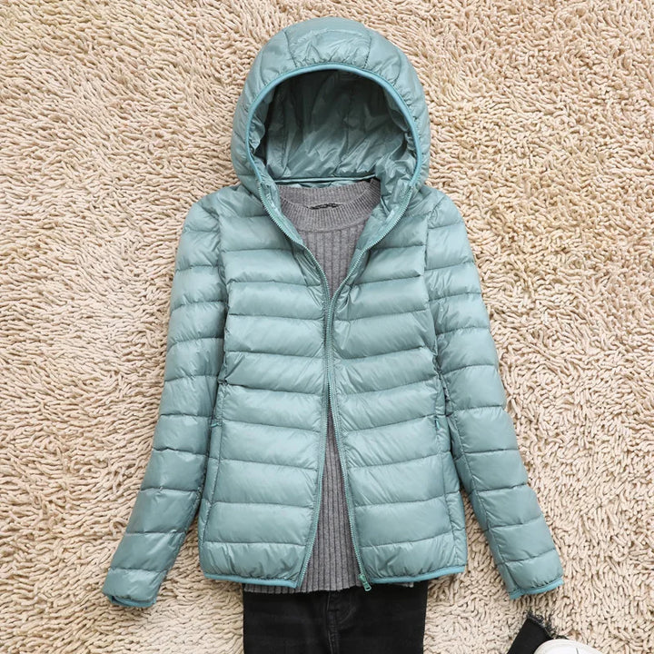 Freya | Women's Lightweight Hooded Down Jacket