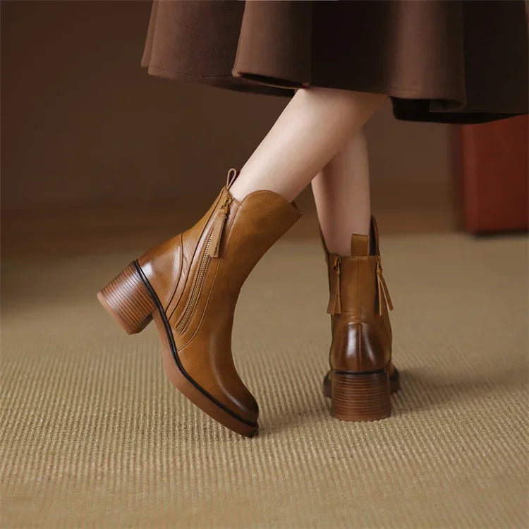 Honor | Women's Block Heel Ankle Boots