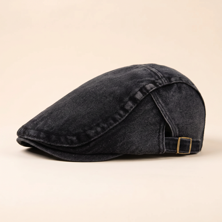 Harrison | Men's Stonewashed Flat Cap