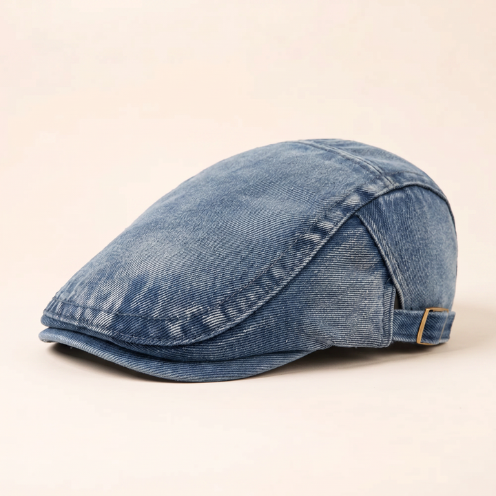 Harrison | Men's Stonewashed Flat Cap