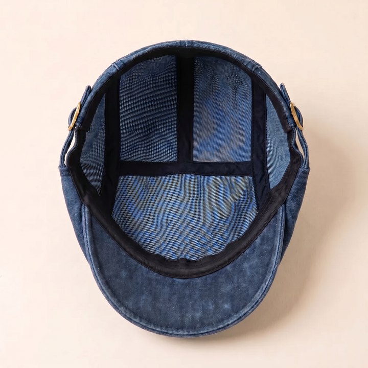 Harrison | Men's Stonewashed Flat Cap
