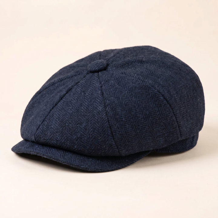 Huxley | Men's Eight-Panel Flat Cap