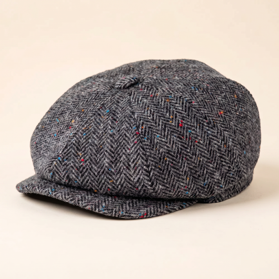 Huxley | Men's Eight-Panel Flat Cap