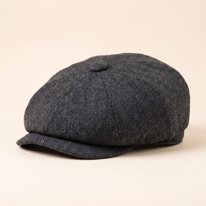 Huxley | Men's Eight-Panel Flat Cap