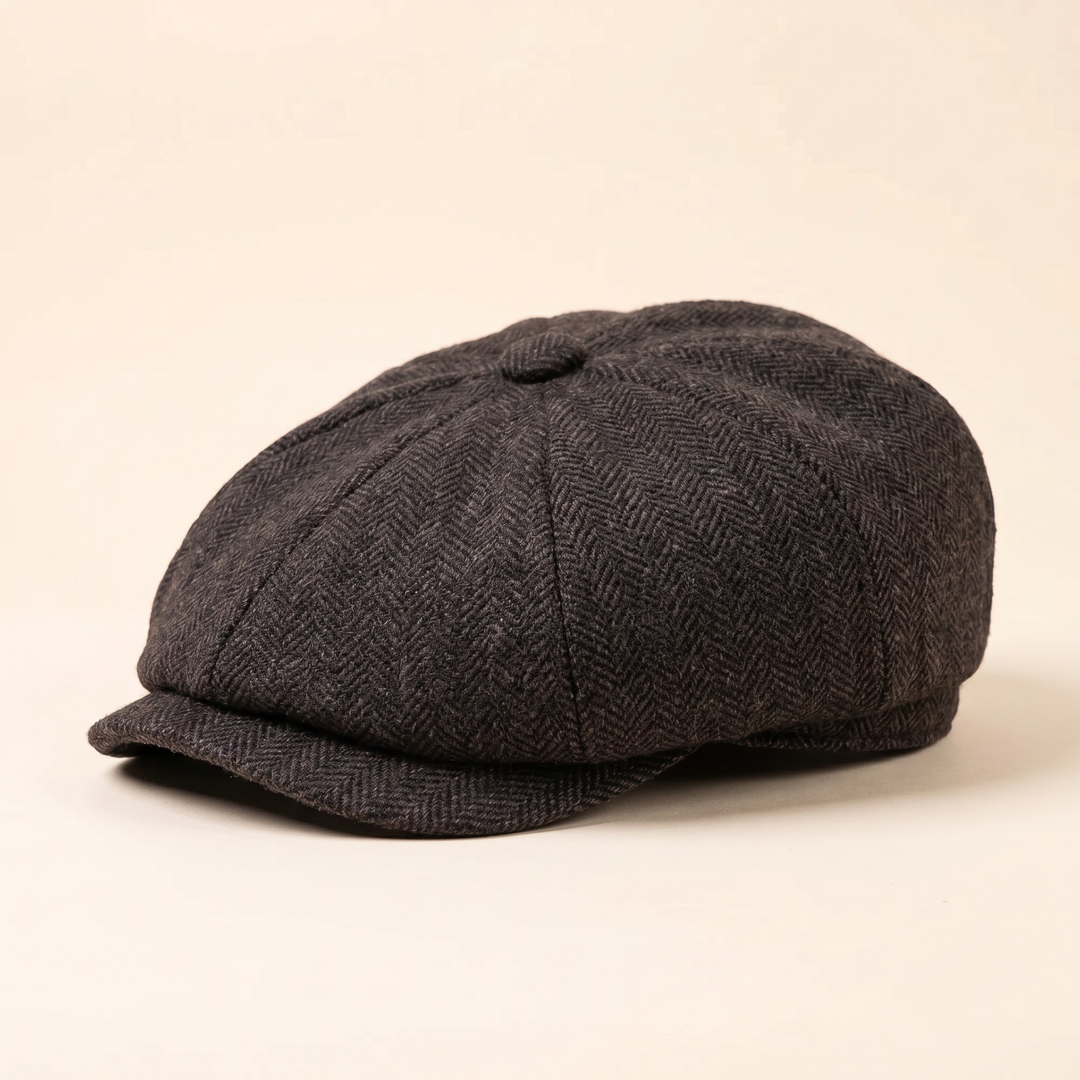 Huxley | Men's Eight-Panel Flat Cap
