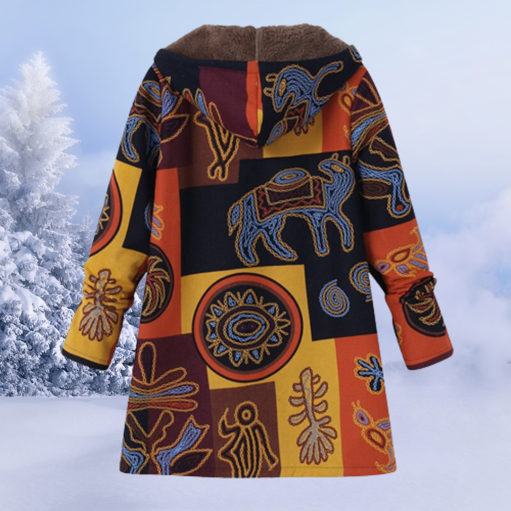 Marlowe | Women's Printed Hooded Winter Coat