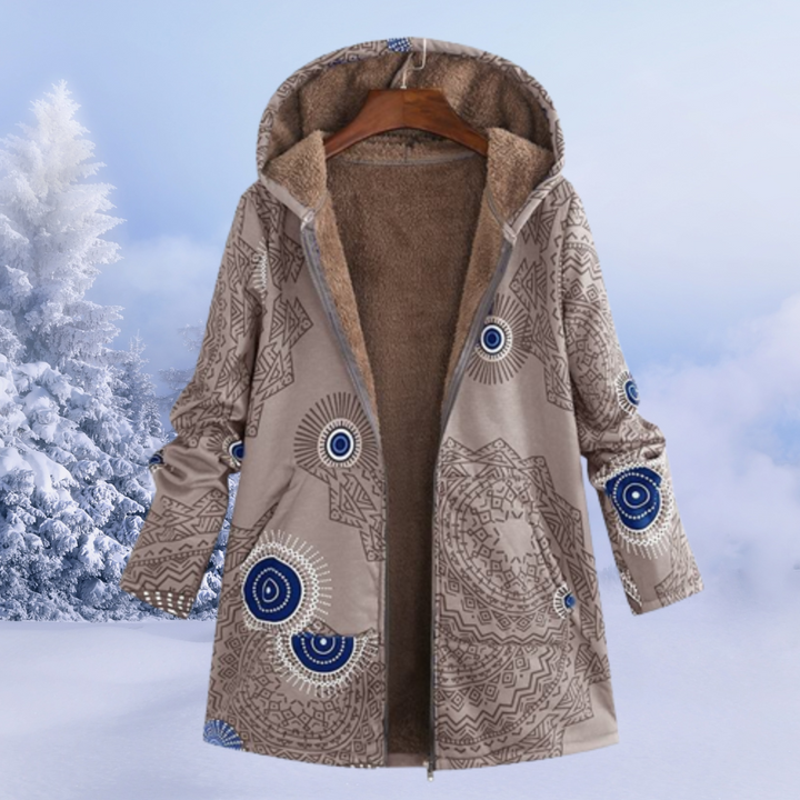 Marlowe | Women's Printed Hooded Winter Coat