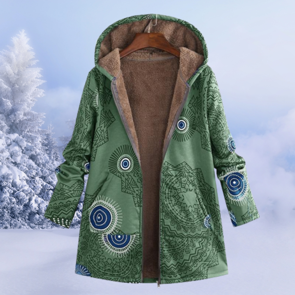 Marlowe | Women's Printed Hooded Winter Coat