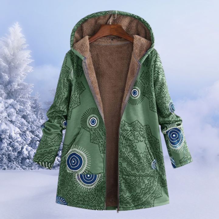 Marlowe | Women's Printed Hooded Winter Coat