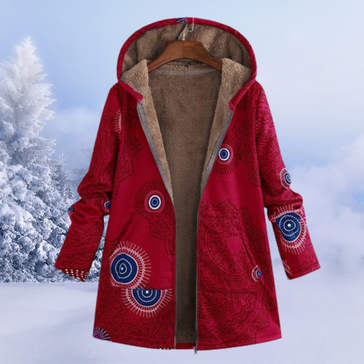 Marlowe | Women's Printed Hooded Winter Coat