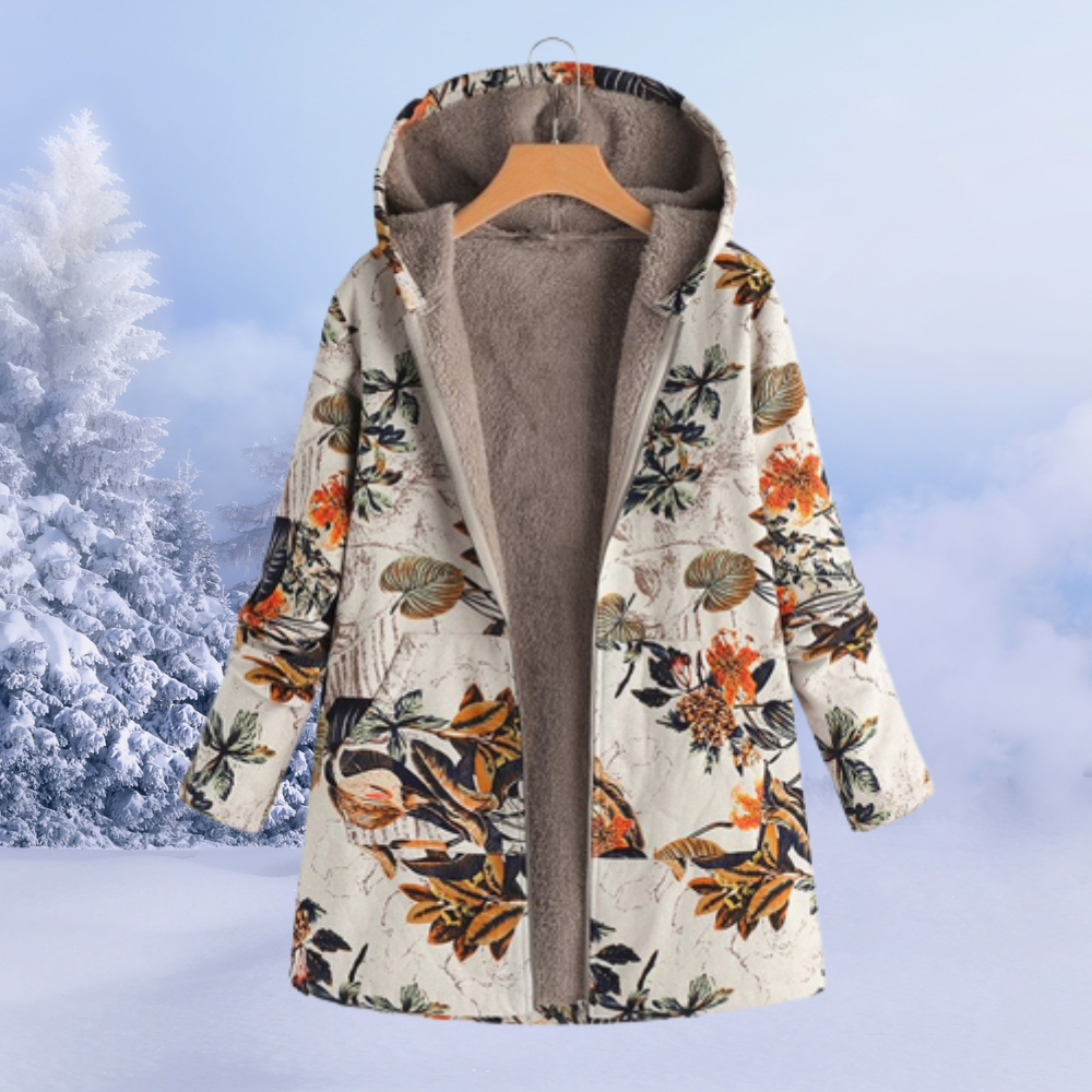 Marlowe | Women's Printed Hooded Winter Coat