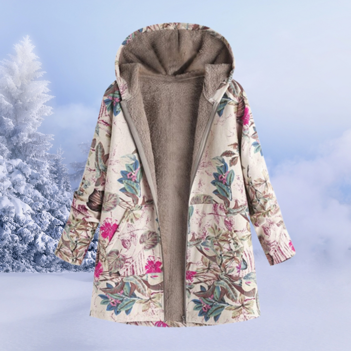 Marlowe | Women's Printed Hooded Winter Coat