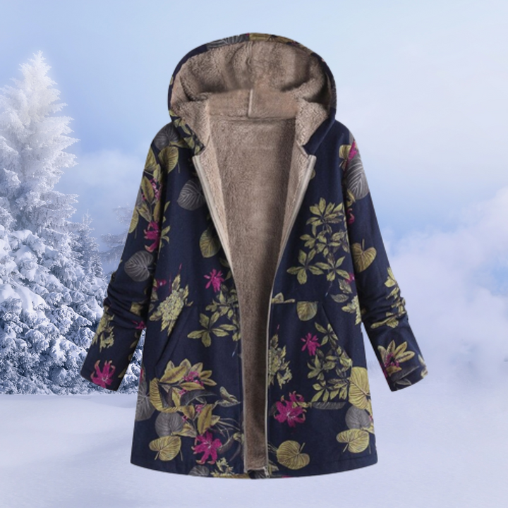 Marlowe | Women's Printed Hooded Winter Coat