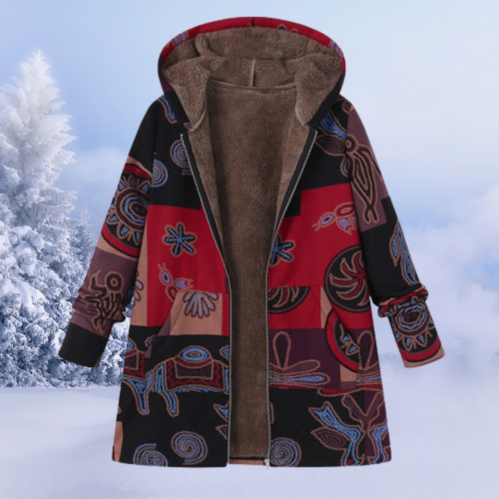 Marlowe | Women's Printed Hooded Winter Coat