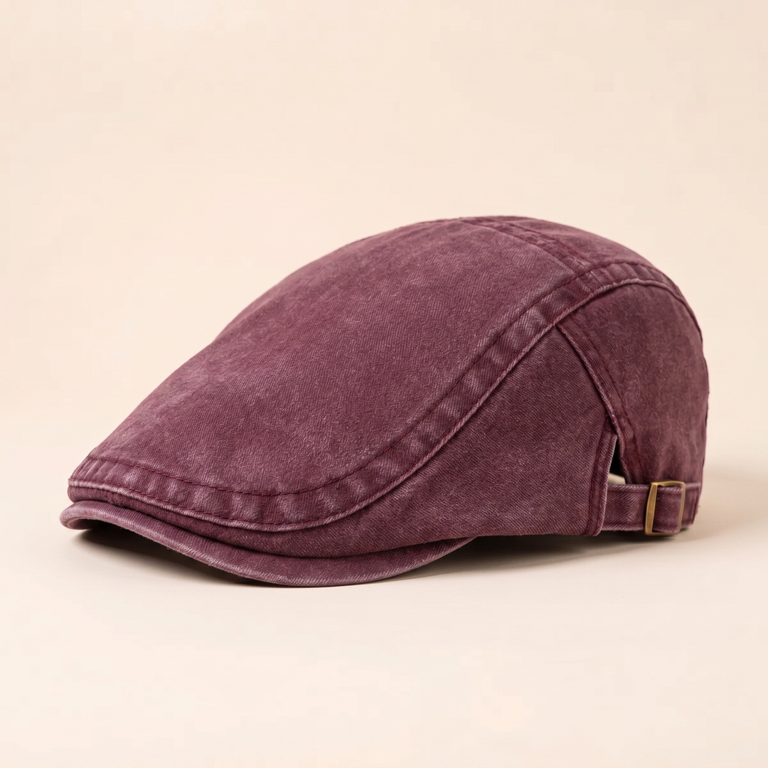 Fletcher | Men's Vintage Washed Flat Cap