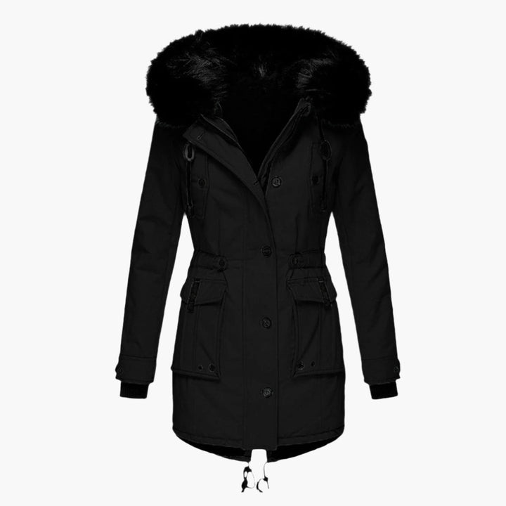 Rona | Women’s Thick Hooded Cold Weather Parka Coat