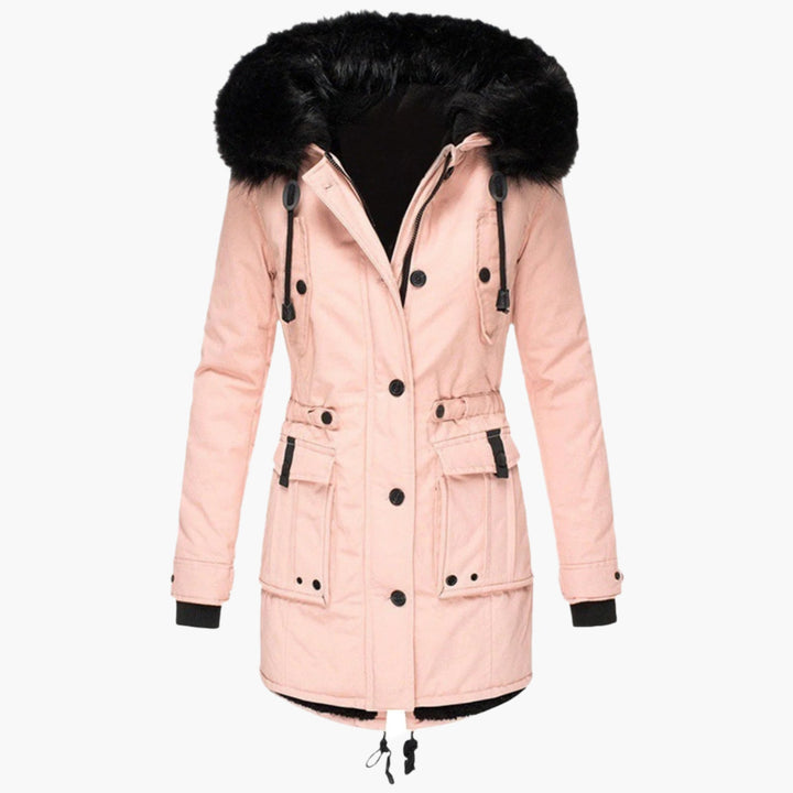 Rona | Women’s Thick Hooded Cold Weather Parka Coat