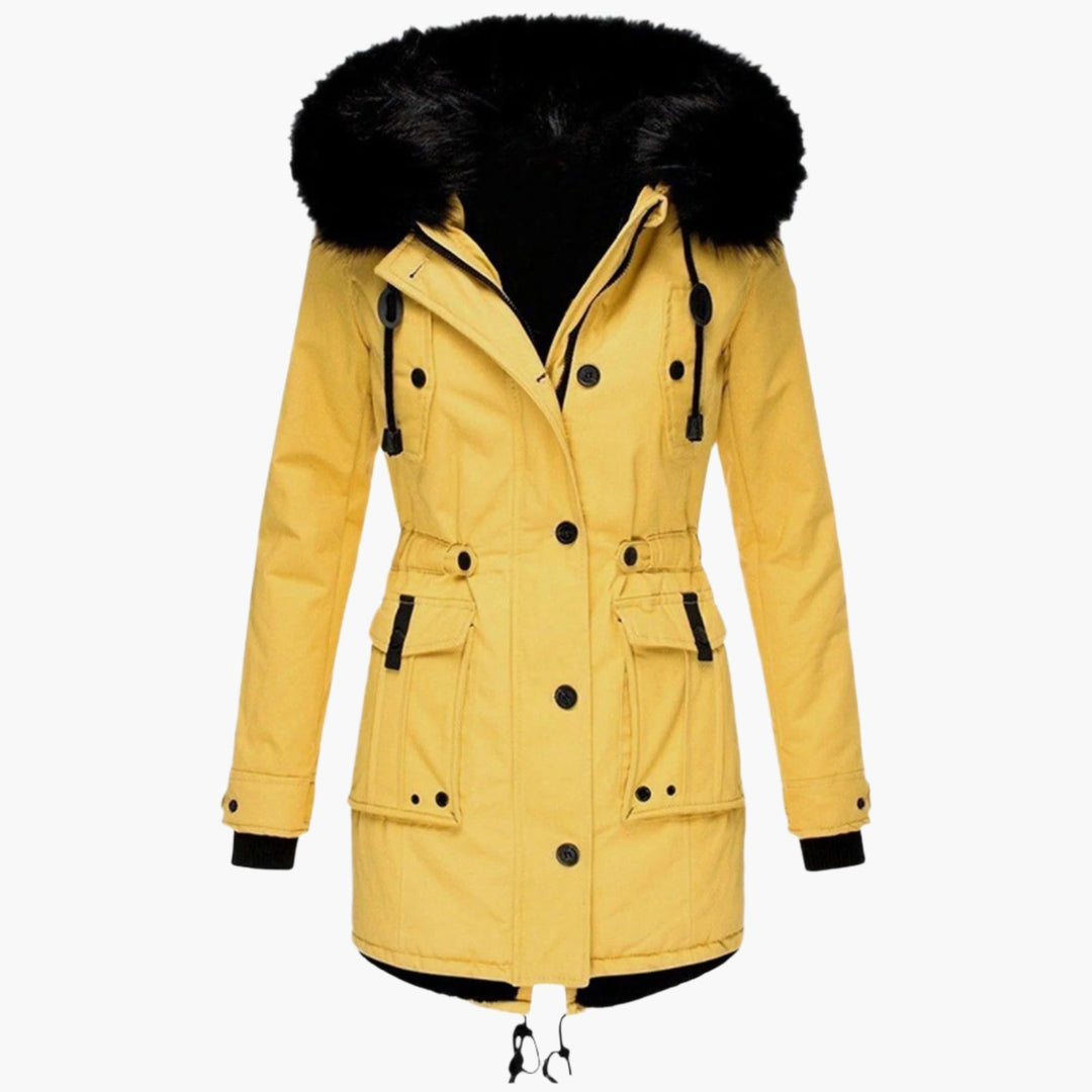 Rona | Women’s Thick Hooded Cold Weather Parka Coat