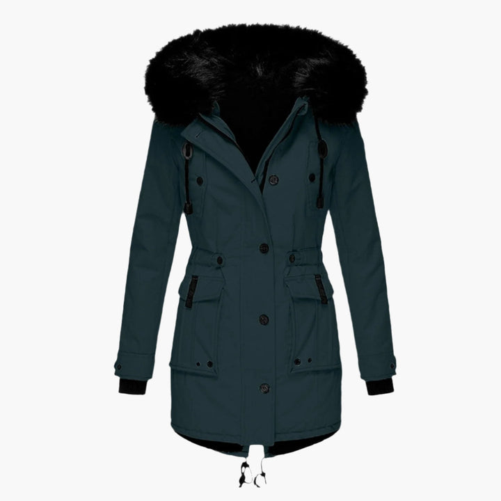 Rona | Women’s Thick Hooded Cold Weather Parka Coat