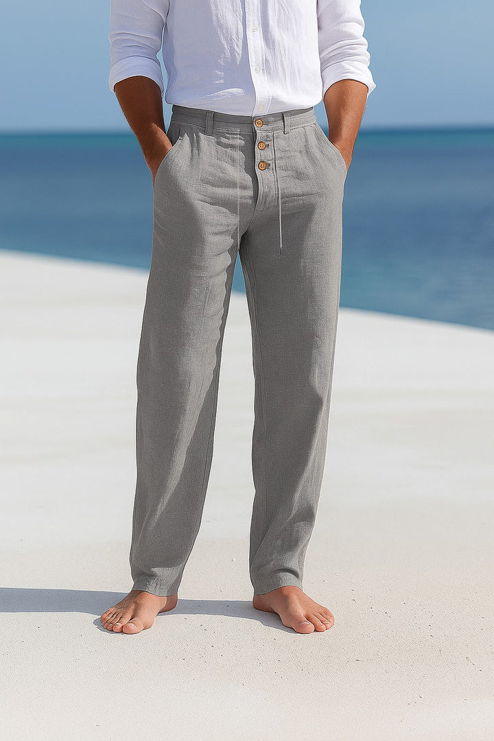 Barnaby | Men's Relaxed Summer Trousers