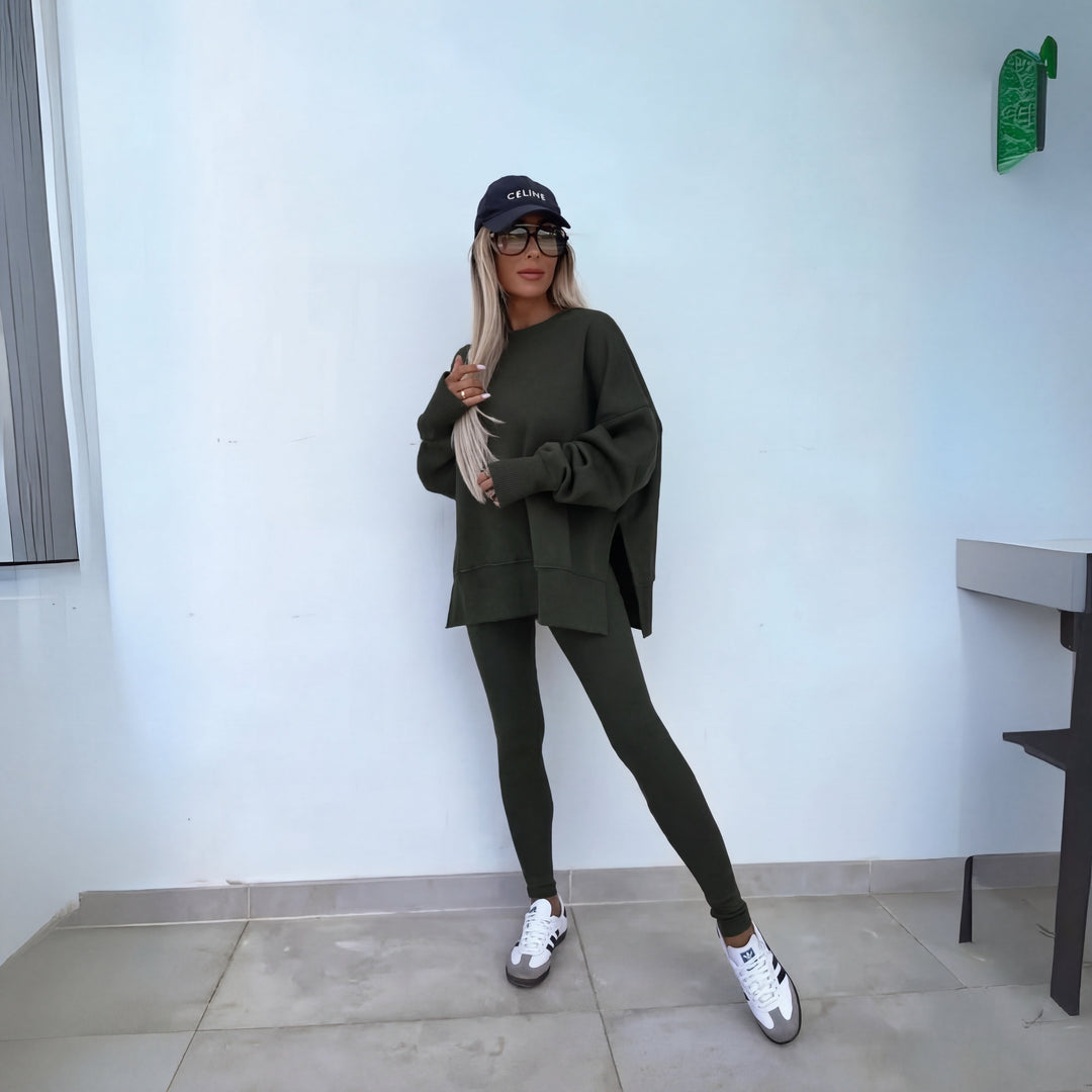 Sophie | Women's Relaxed Sweatshirt & Trousers Set