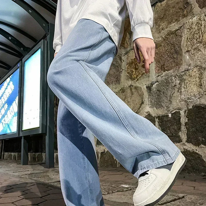 Ronan | Men's Wide-Leg Loose Fit Jeans
