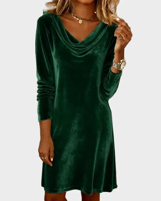 Frosina | Women's Velvet Mini Dress